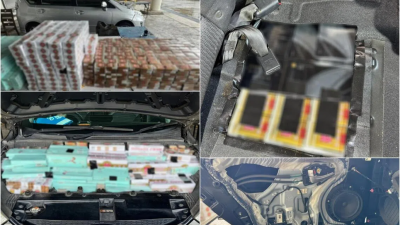 车内改装隔层藏漏税烟入境狮城 马来西亚男子被捕