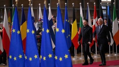 欧盟决定无限期冻结俄罗斯资产  扫除乌克兰贷款障碍