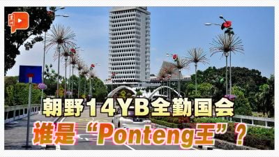 朝野14YB全勤来国会 谁是“Ponteng王”？
